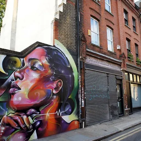Appartamento Brick Lane Base Londra Esterno foto
